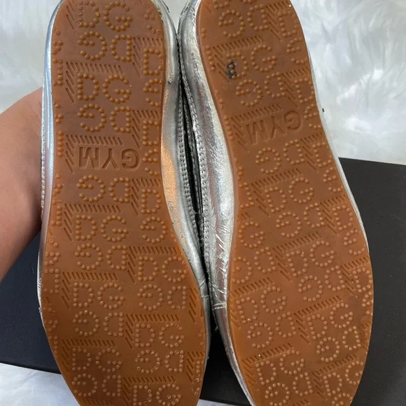 DOLCE & GABBANA GYM black and silver Sneakers Sz 6.5 - Picture 5 of 11